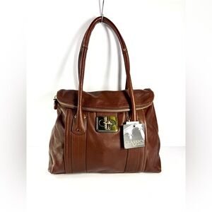 Classic Women's Brown Leather Bag